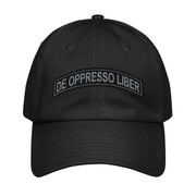 De Oppresso Liber Special Forces Tab Embroidered Under Armour® Dad Hat Tactically Acquired Black  