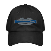 U.S. Army CIB Special Forces Insignia Embroidered Under Armour® Dad Hat Tactically Acquired Black  