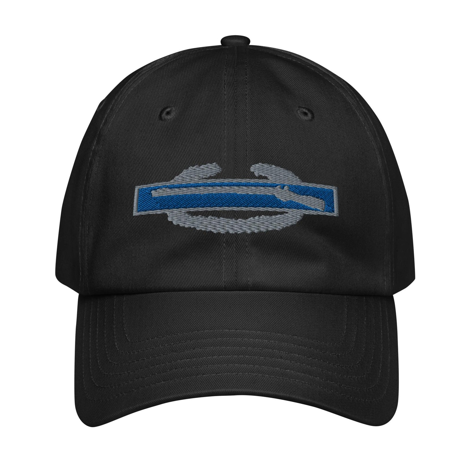 U.S. Army CIB Special Forces Insignia Embroidered Under Armour® Dad Hat Tactically Acquired Black  