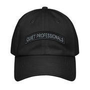 Quiet Professionals Embroidered Special Forces Tab Under Armour® Dad Hat Tactically Acquired Black  