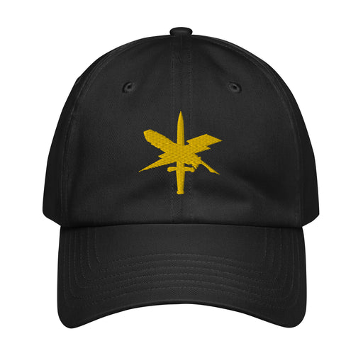 U.S. Army Public Affairs Embroidered Under Armour® Dad Hat Tactically Acquired Black  