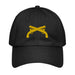 U.S. Army Military Police Corps Embroidered Under Armour® Dad Hat Tactically Acquired Black  