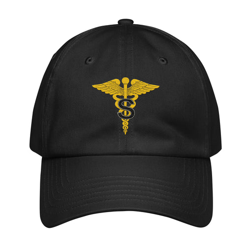 U.S. Army Medical Specialist Corps Embroidered Under Armour® Dad Hat Tactically Acquired Black  