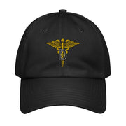 U.S. Army Dental Corps Embroidered Under Armour® Dad Hat Tactically Acquired Black  