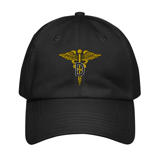 U.S. Army Dental Corps Embroidered Under Armour® Dad Hat Tactically Acquired Black  