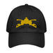 U.S. Army Armor Branch Embroidered Under Armour® Dad Hat Tactically Acquired Black  