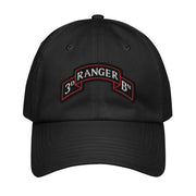 3d Ranger Battalion Tab Embroidered Under Armour® Dad Hat Tactically Acquired Black  