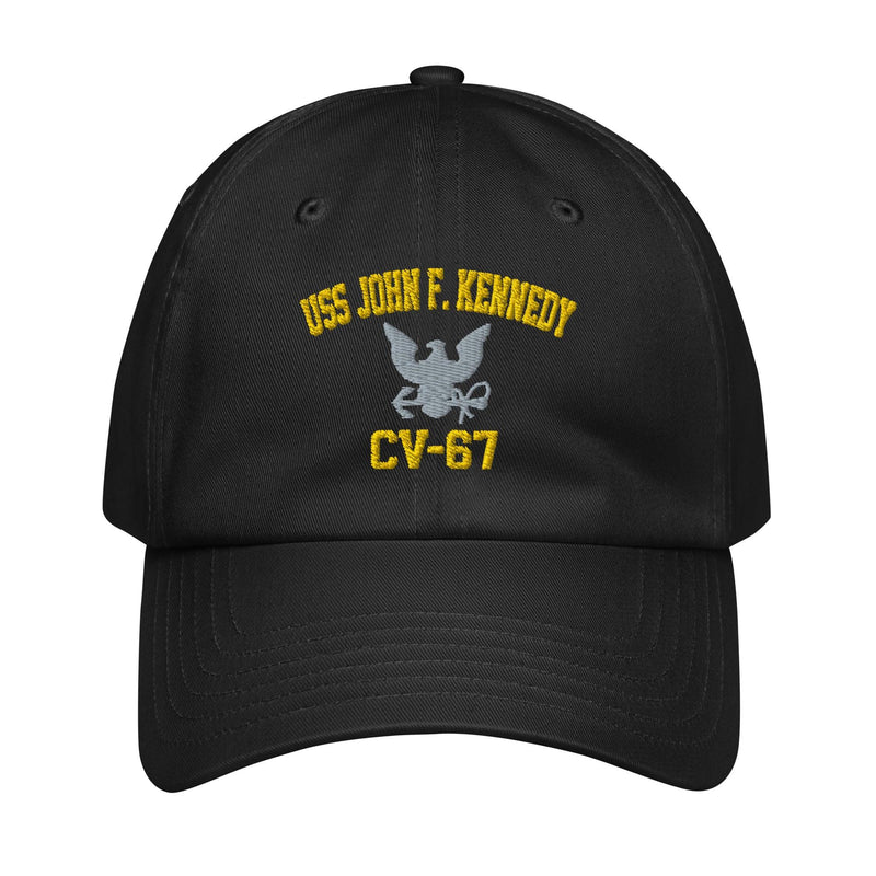 USS John F. Kennedy (CV-67) Embroidered Under Armour® Dad Hat