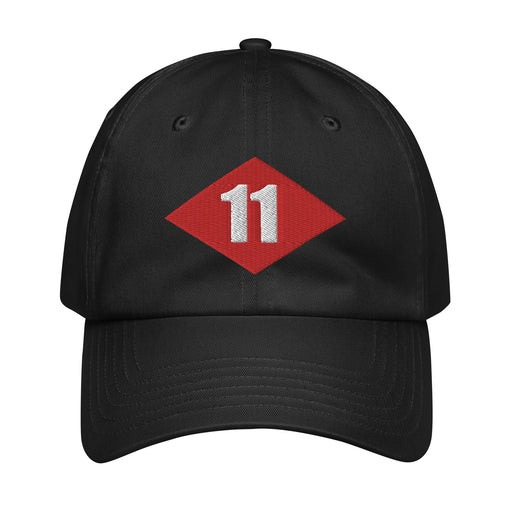 NMCB-11 Beep Embroidered Under Armour® Dad Hat Tactically Acquired Black  