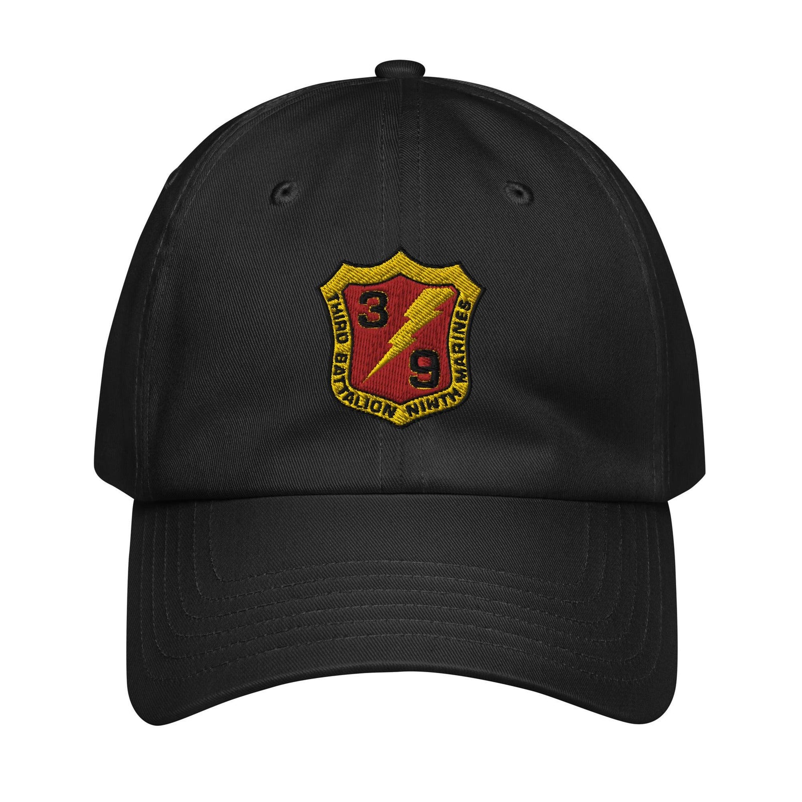 3/9 Marines Embroidered Under Armour® Dad Hat Tactically Acquired Black  