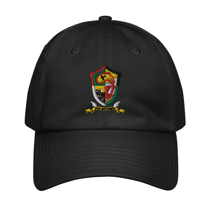 457th Bomb Group Embroidered Under Armour® Dad Hat Tactically Acquired Black  