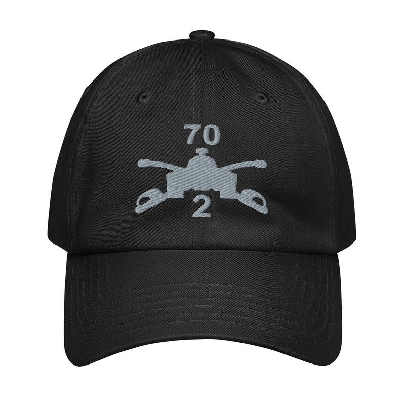 2-70 Armor Regiment Embroidered Under Armour® Dad Hat