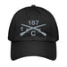 C Co. 1-187 Infantry Embroidered Under Armour® Dad Hat Tactically Acquired Black