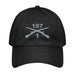 1-187 Leader Rakkasans Embroidered Under Armour® Dad Hat Tactically Acquired Black