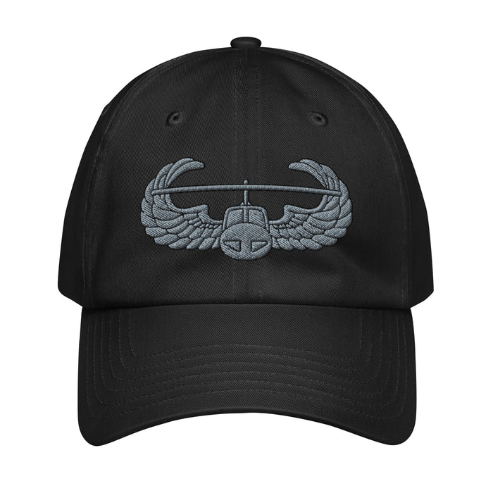 101st Airborne Air Assault Emblem Embroidered Under Armour® Hat Tactically Acquired Black