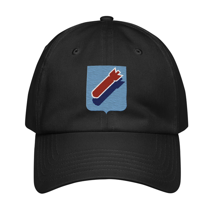 381st Bomb Group Embroidered Under Armour® Dad Hat Tactically Acquired Black