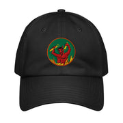 555th Bomb Squadron Embroidered Under Armour® Dad Hat Tactically Acquired Black