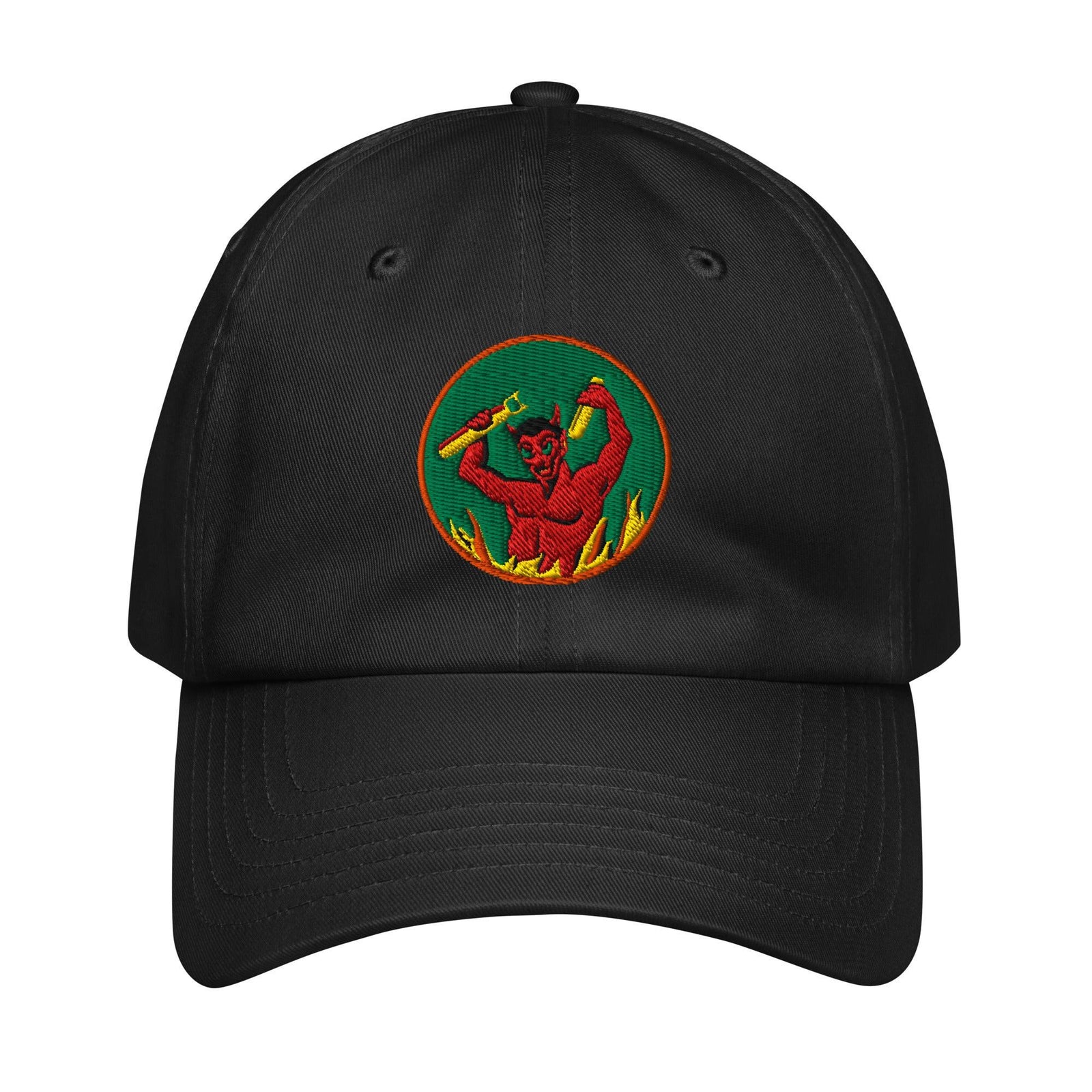 555th Bomb Squadron Embroidered Under Armour® Dad Hat Tactically Acquired Black