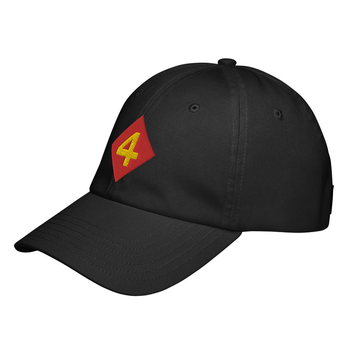 4th Marine Division Embroidered Under Armour® Dad Hat Tactically Acquired   