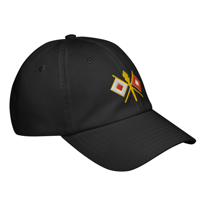 U.S. Army Signal Corps Embroidered Under Armour® Dad Hat Tactically Acquired   