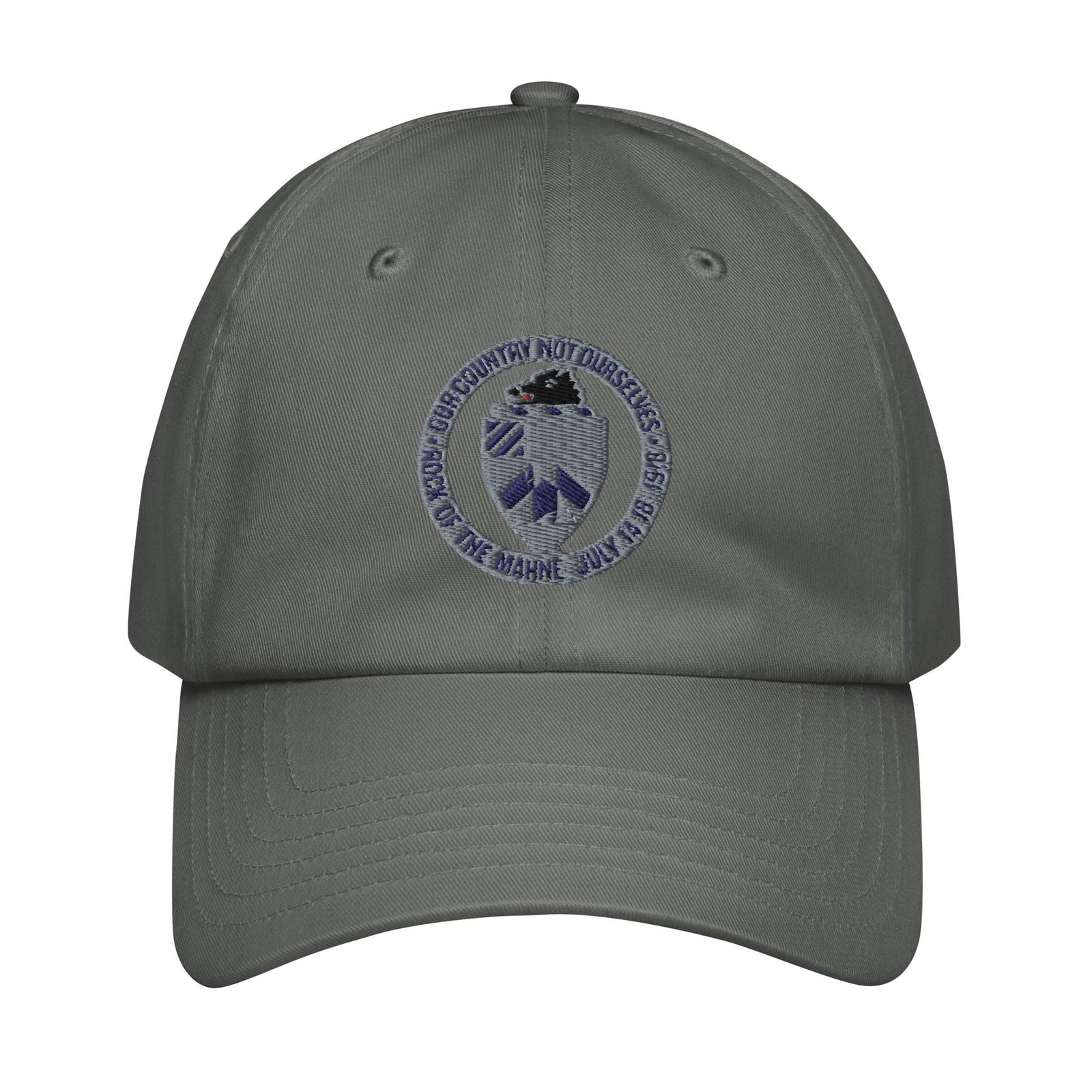 30th Infantry Regiment Embroidered Under Armour® Dad Hat Tactically Acquired Grey  