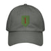 1st Infantry Division Embroidered Under Armour® Dad Hat Tactically Acquired Grey  