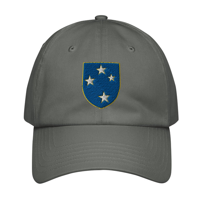 23rd Infantry Division Embroidered Under Armour® Dad Hat Tactically Acquired Grey  