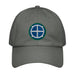 35th Infantry Division Embroidered Under Armour® Dad Hat Tactically Acquired Grey  