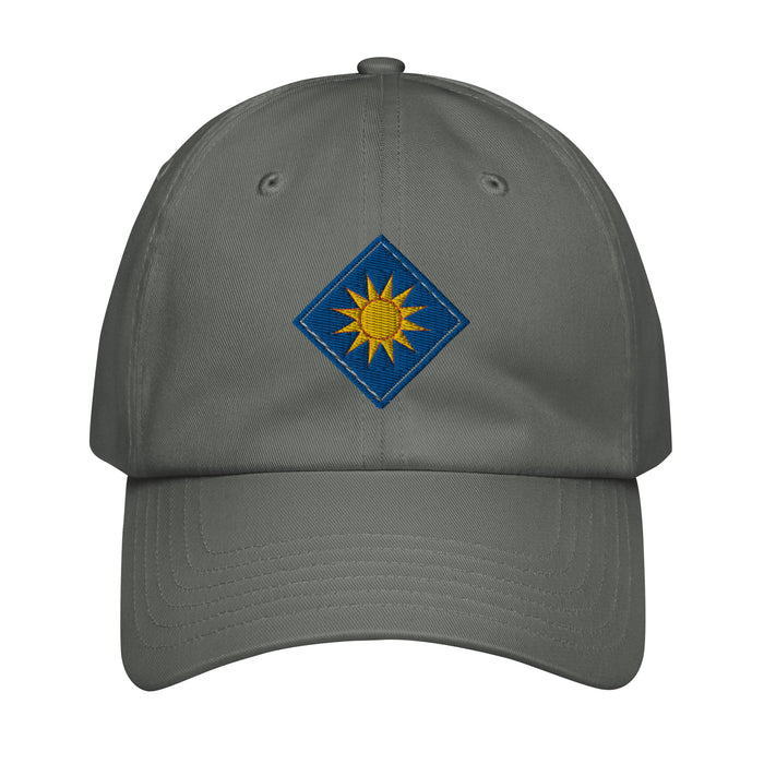 40th Infantry Division Embroidered Under Armour® Dad Hat Tactically Acquired Grey  