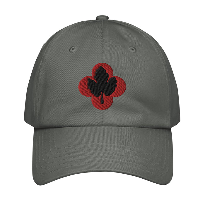 43rd Infantry Division Embroidered Under Armour® Dad Hat Tactically Acquired Grey  