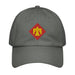 45th Infantry Division Embroidered Under Armour® Dad Hat Tactically Acquired Grey  