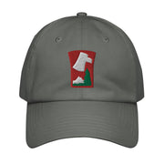 70th Infantry Division Embroidered Under Armour® Dad Hat Tactically Acquired Grey  