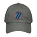 71st Infantry Division Embroidered Under Armour® Dad Hat Tactically Acquired Grey  