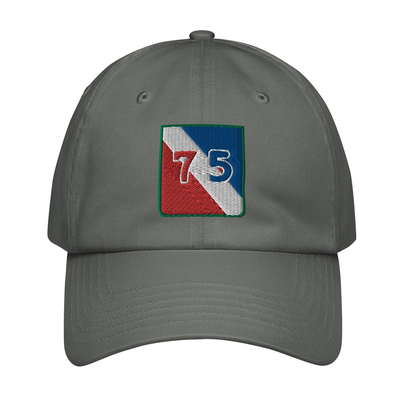 75th Infantry Division Embroidered Under Armour® Dad Hat Tactically Acquired Grey  