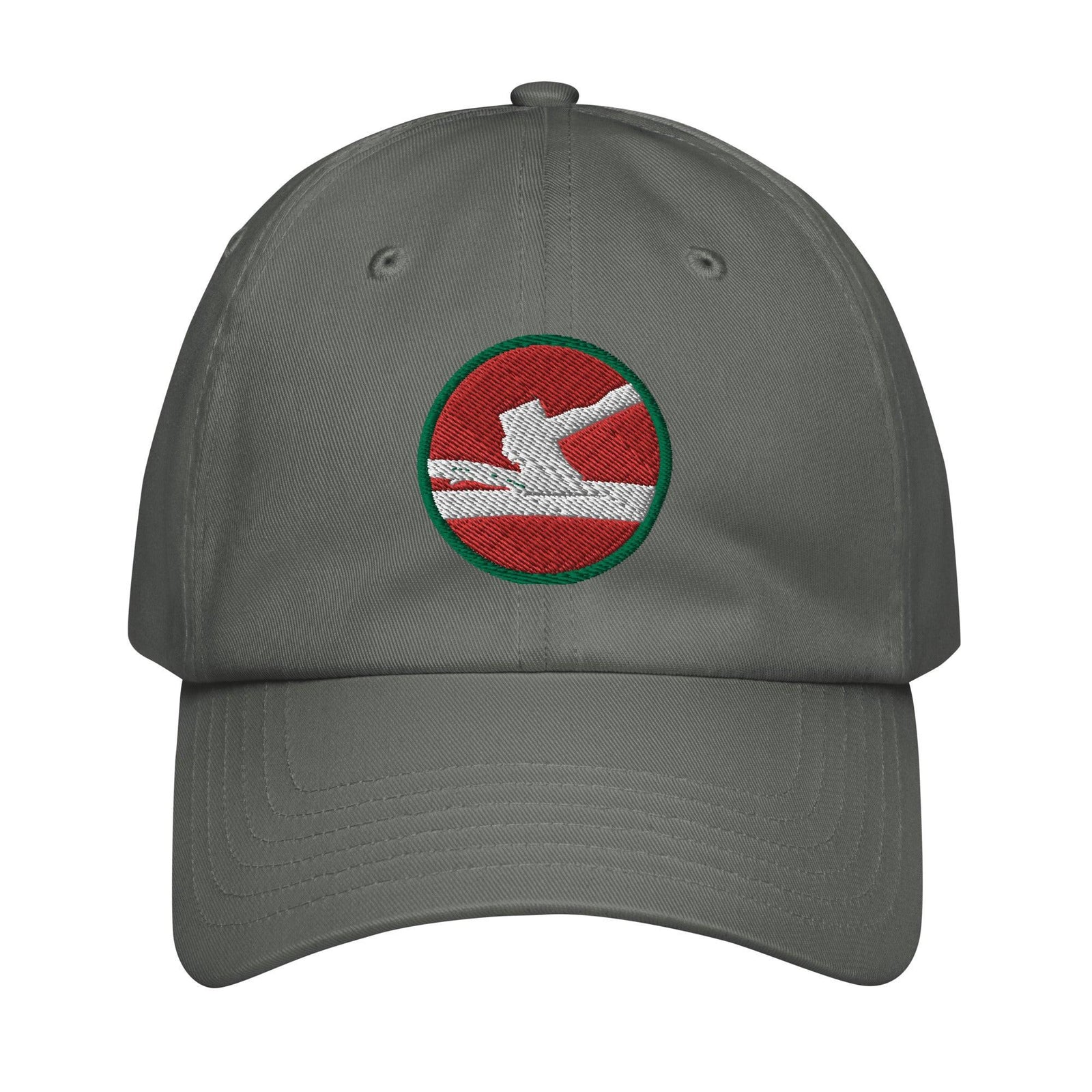 84th Infantry Division Embroidered Under Armour® Dad Hat Tactically Acquired Grey  