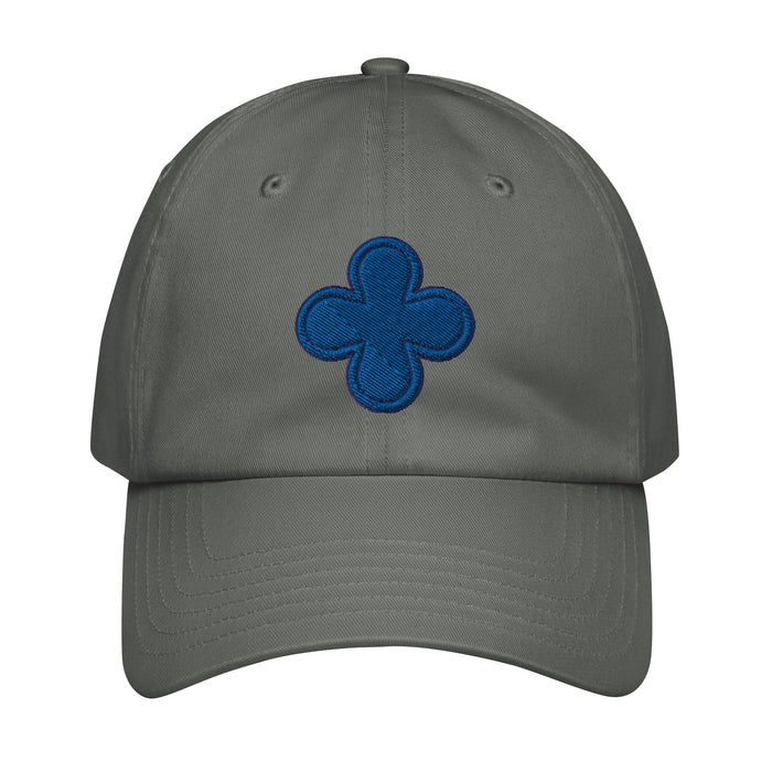 88th Infantry Division Embroidered Under Armour® Dad Hat Tactically Acquired Grey  