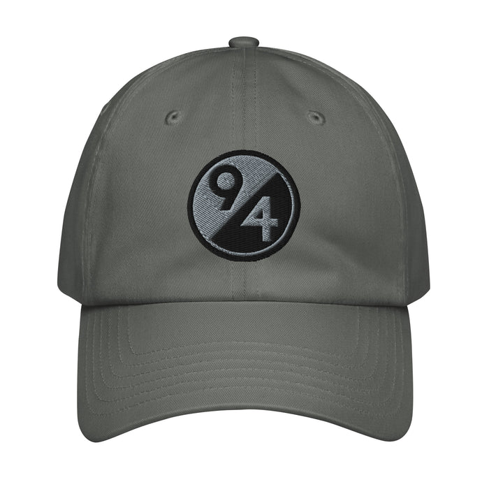 94th Infantry Division Embroidered Under Armour® Dad Hat Tactically Acquired Grey  