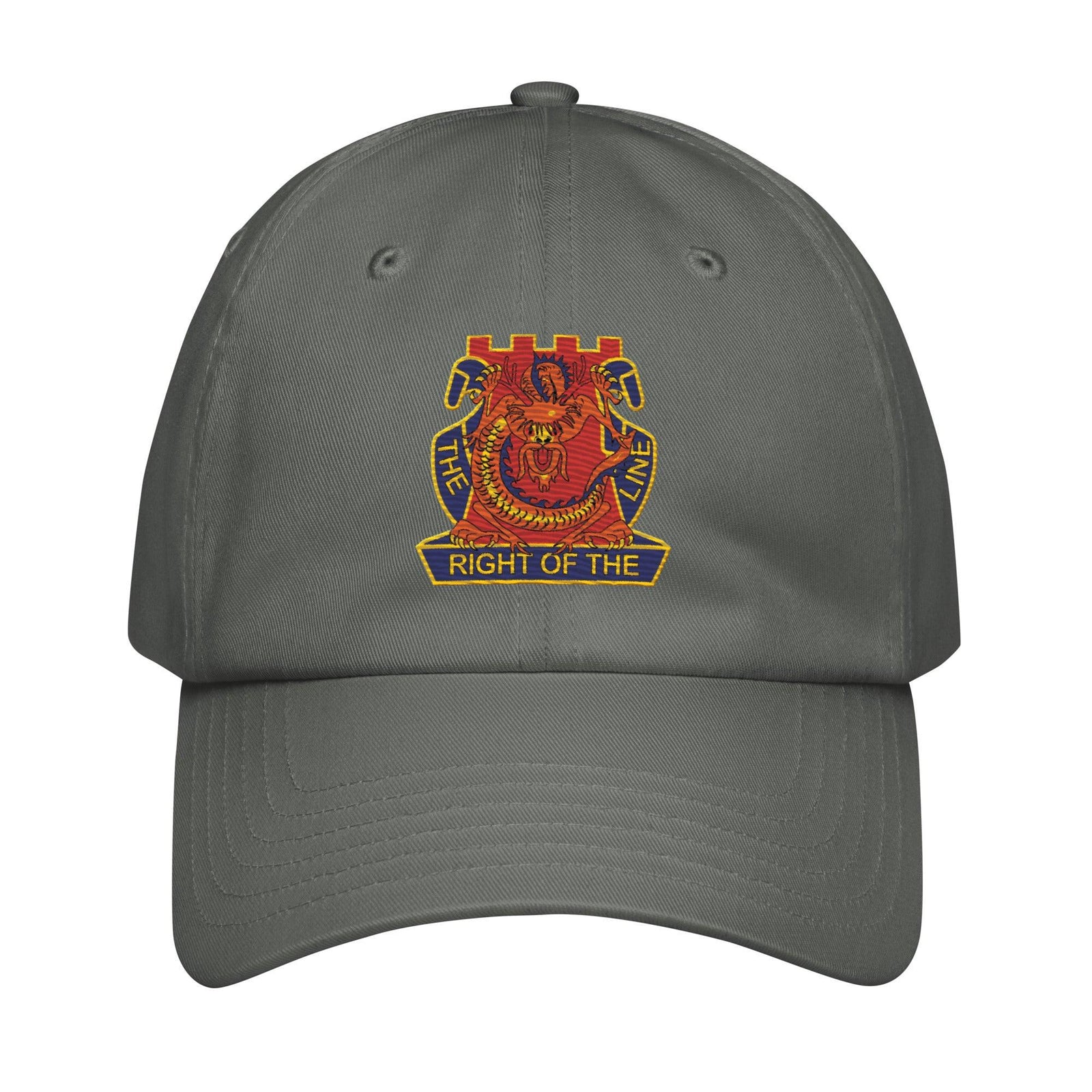 14th Infantry Regiment Embroidered Under Armour® Dad Hat Tactically Acquired Grey  