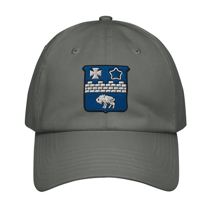 17th Infantry Regiment Embroidered Under Armour® Dad Hat Tactically Acquired Grey  