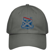 18th Infantry Regiment Embroidered Under Armour® Dad Hat Tactically Acquired Grey  