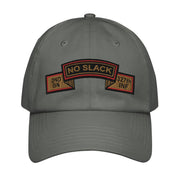 2-327 Infantry Regiment 'No Slack' Embroidered Under Armour® Dad Hat Tactically Acquired Grey  