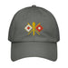 U.S. Army Signal Corps Embroidered Under Armour® Dad Hat Tactically Acquired Grey  