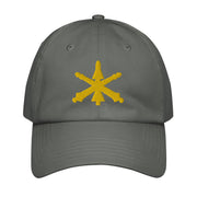 U.S. Army Air Defense Artillery Embroidered Under Armour® Dad Hat Tactically Acquired Grey  