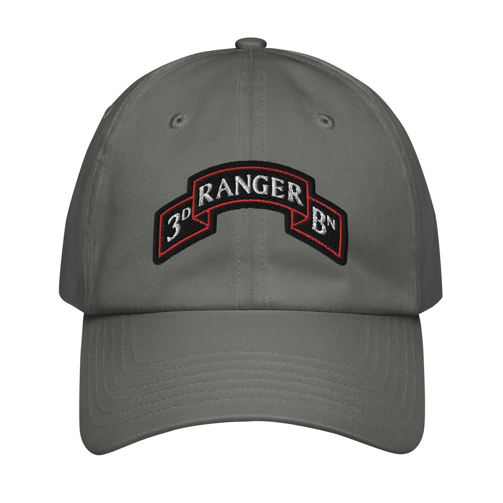 3d Ranger Battalion Tab Embroidered Under Armour® Dad Hat Tactically Acquired Grey  