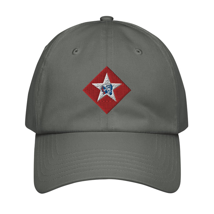 1/6 Marines Embroidered Under Armour® Dad Hat Tactically Acquired Grey  