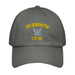 USS Bennington (CV-20) Embroidered Under Armour® Dad Hat Tactically Acquired Grey  