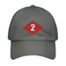 NMCB-2 Beep Embroidered Under Armour® Dad Hat Tactically Acquired Grey  