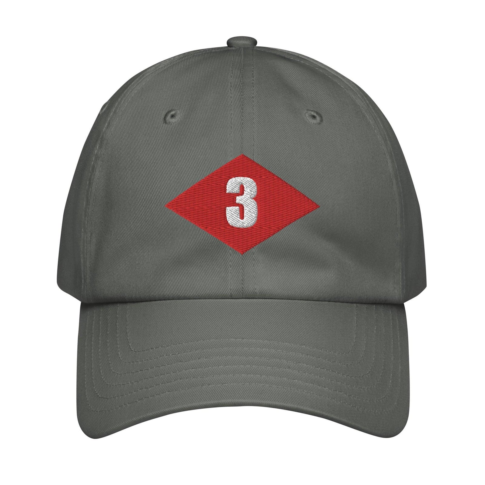 NMCB-3 Beep Embroidered Under Armour® Dad Hat Tactically Acquired Grey  