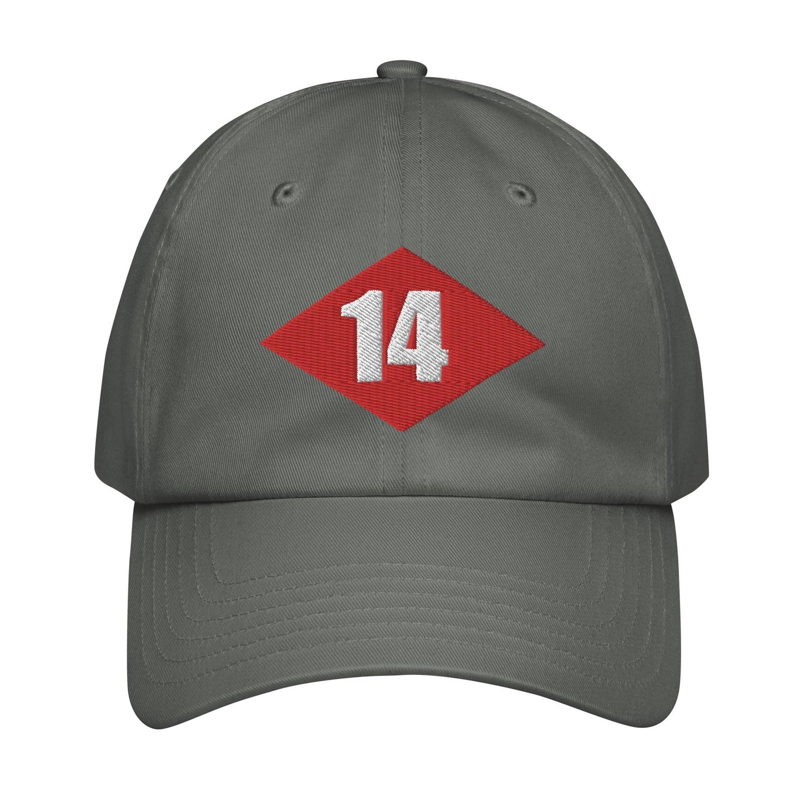 NMCB-14 Beep Embroidered Under Armour® Dad Hat Tactically Acquired Grey  