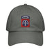 82nd Airborne Division Embroidered Under Armour® Dad Hat Tactically Acquired Grey  